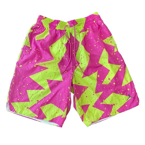 EUC Jordan Retro Poolside All Over Print Swim Trunks - Men's Small - Picture 1 of 7